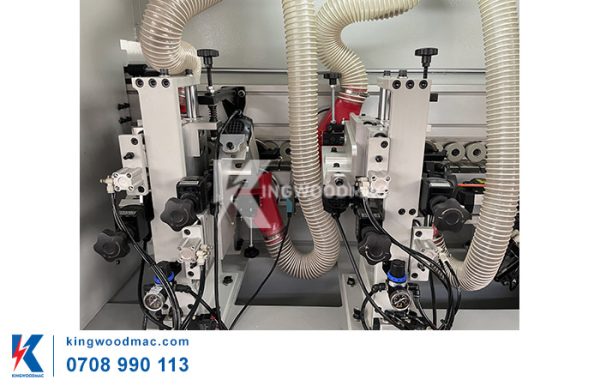 Xén trên dưới của máy dán cạnh nẹp 8 chức năng - KW 450D | Kingwoodmac