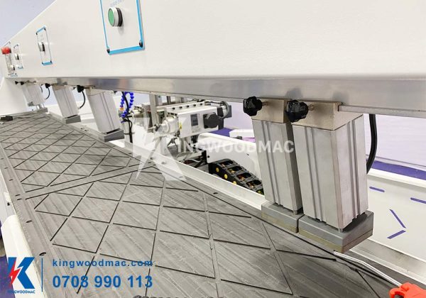 Bàn làm việc máy khoan ngang cnc 2 đầu thông minh KWCK 3000 2CNC | Kingwoodmac