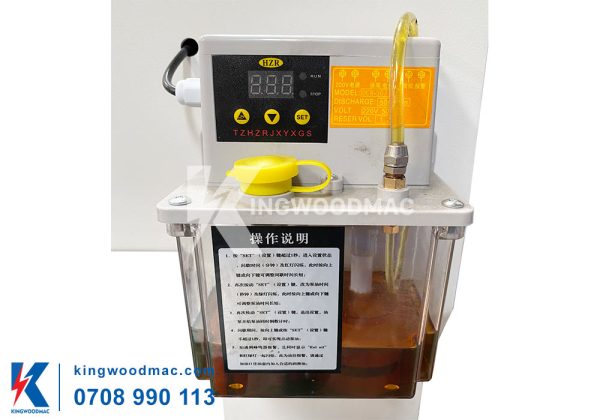 Cấp dầu bôi trơn tự động máy khoan ngang cnc 2 đầu thông minh KWCK 3000 2CNC | Kingwoodmac