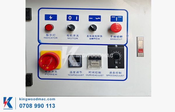 Hệ thống điều khiển máy dán cạnh 3 chức năng KWBL 1EM | Kingwoodmac