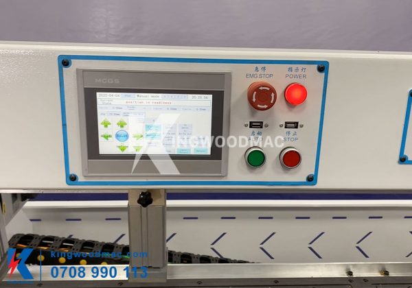 Màn hình điều khiển máy khoan ngang cnc 2 đầu thông minh KWCK 3000 2CNC | Kingwoodmac