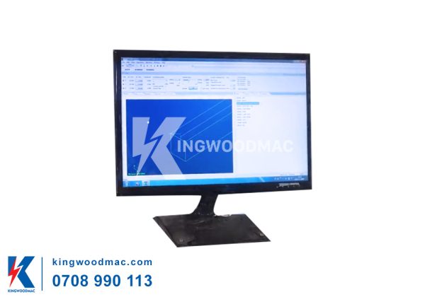 MÁY KHOAN NGANG CNC QUÉT MÃ VẠCH - KW 2400 CNC Màn hình điều khiển máy khoan ngang cnc quét mã vạch KW 2400 CNC | Kingwoodmac