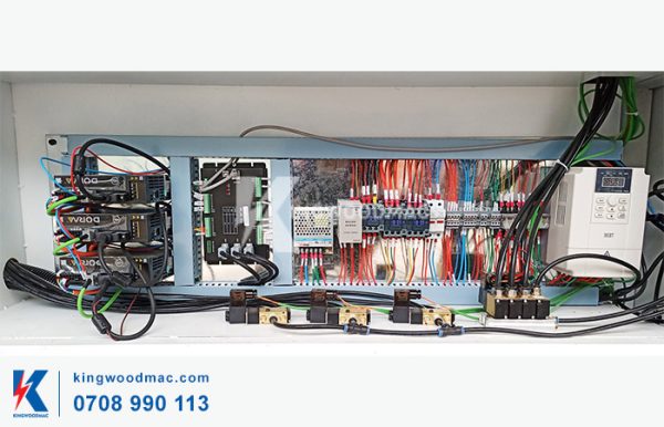 Tủ điện máy khoan ngang gia công 2 đầu KWXK 2400 2CNC | Kingwoodmac