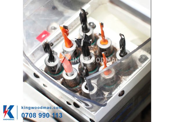 Cụm khoan dưới máy khoan 6 mặt cnc - KW 612H | Kingwoodmac