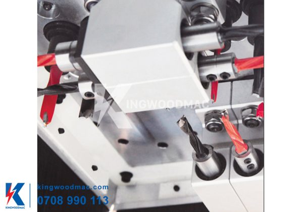 Cụm khoan trên máy khoan 6 mặt cnc - KW 612H | Kingwoodmac