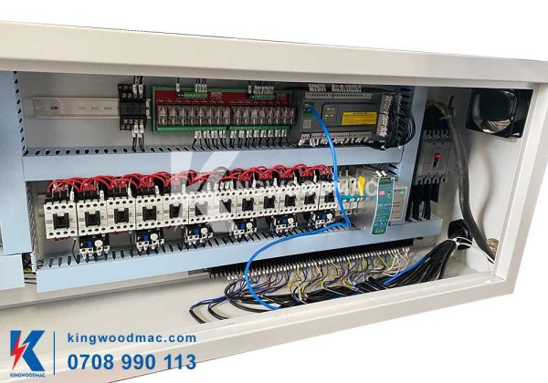Hệ thống điện máy cào cước 1m3 6 trục - KWFD B6 1320I | Kingwoodmac