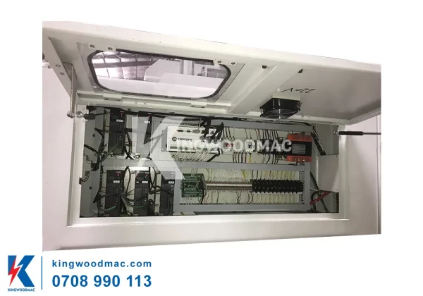 MÁY CNC PHAY MỘNG ÂM DƯƠNG - KW T4X4 5200DX Hệ thống điện máy cnc phay mộng âm dương | kingwoodmac