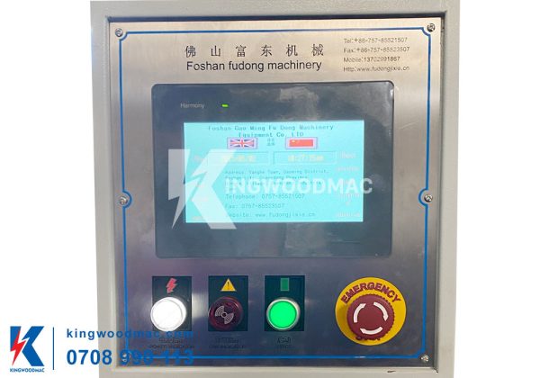 Hệ thống điều khiển máy cào cước 1m3 6 trục - KWFD B6 1320I | Kingwoodmac