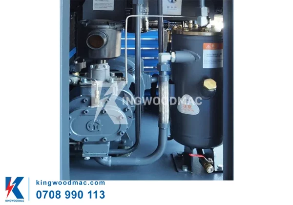 Khối trục vít và bình nén khí máy nén khí trục vít 20HP | kingwoodmac