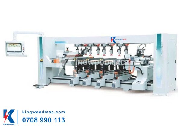 Máy khoan liên kết 8 giàn - KWXK 8BL CNC | Kingwoodmac