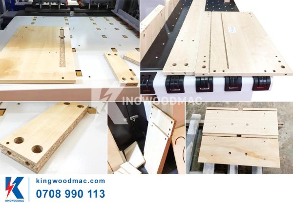 Sản phẩm máy khoan 6 mặt cnc - KW 612H | Kingwoodmac