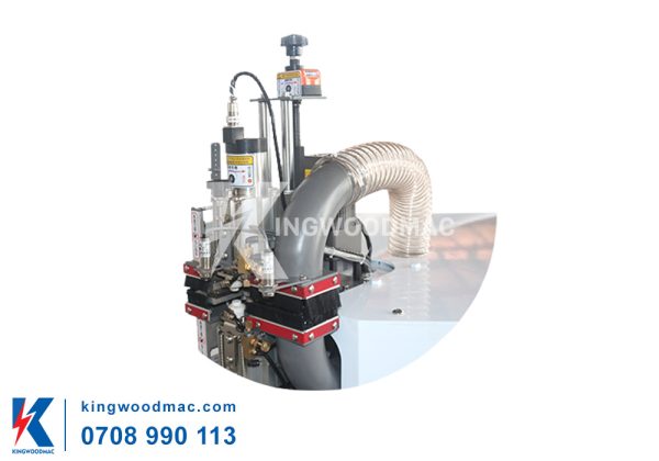 Cụm xén cạnh máy cắt xen dán cạnh cong bán tự động - KWBL 700 | Kingwoodmac