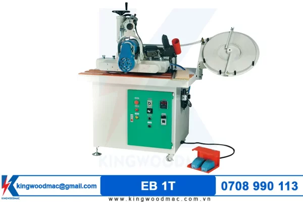 Máy dán cạnh nghiêng đẩy tay - EB 1T | Kingwoodmac