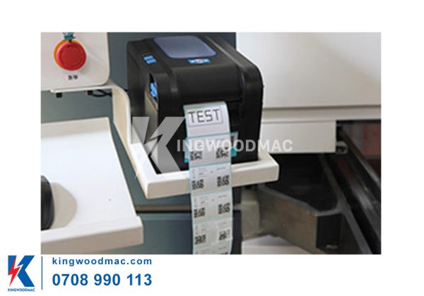 Máy in tem máy cưa panel cấp phôi tự động - KWHH 330FGC | Kingwoodmac