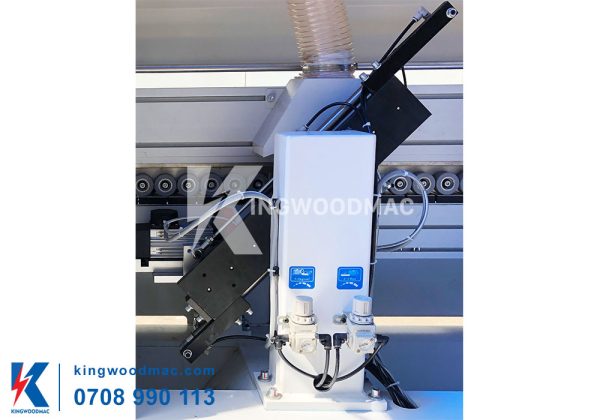 Cụm cắt đầu đuôi máy dán cạnh nghiêng tải nặng tự động - KWBL 450DTH | Kingwoodmac