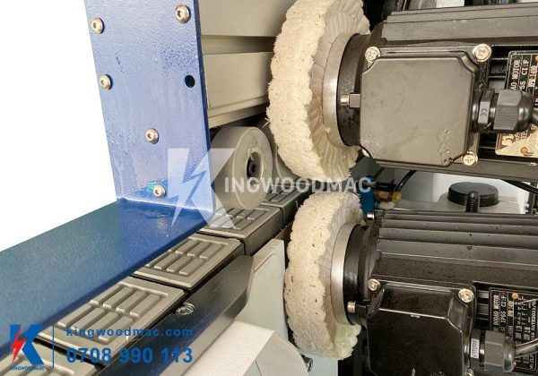 Cụm đánh bóng máy dán cạnh tự động bo góc - KWBL 450DJ | Kingwoodmac