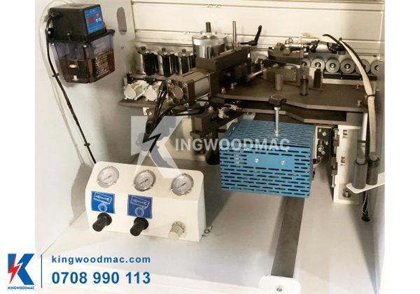 Cụm lăn keo ép nẹp máy dán cạnh tự động bo góc - KWBL 450DJ | Kingwoodmac