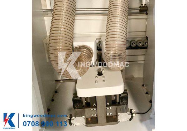 Cụm phay cạnh máy dán cạnh tự động bo góc - KWBL 450DJ | Kingwoodmac