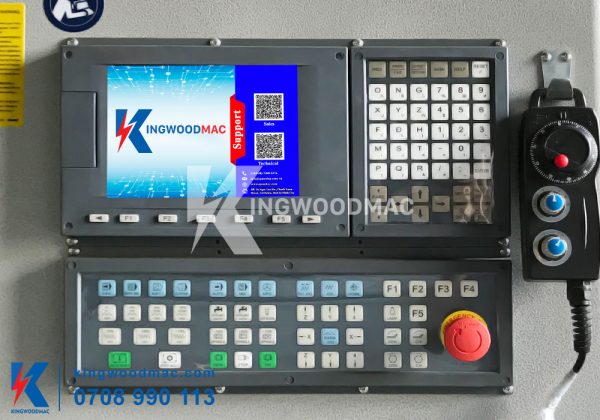 Màn hình máy cnc router 2 đầu | Kingwoodmac