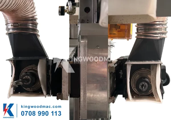 2 đầu gia công ngang máy khoan phay ổ khóa bản lề tay nắm cửa | Kingwoodmac