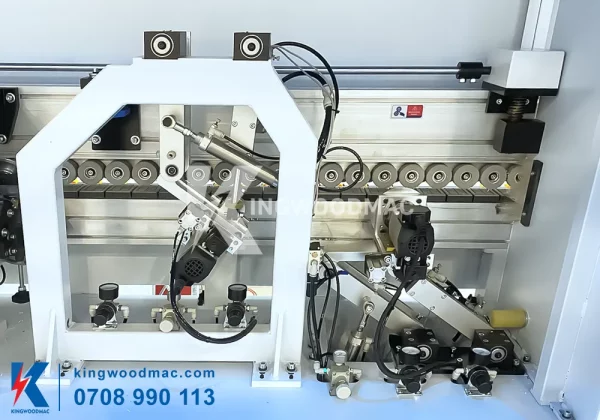 MÁY DÁN CẠNH THẲNG NGHIÊNG KHÔNG ĐƯỜNG LINE - COMBINE ARC12 Cụm bo góc máy dán cạnh thẳng nghiêng không đường line | Kingwoodmac