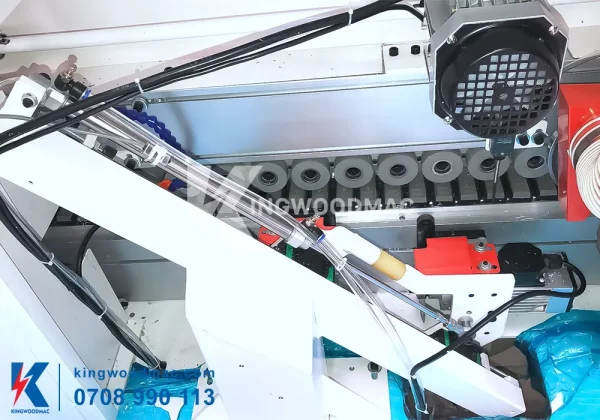 Cụm cắt chỉ thừa đầu đuôi máy dán cạnh tự động chữ J C L | Kingwoodmac