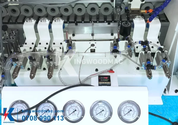 Cụm đè nẹp uốn biên dạng máy dán cạnh tự động chữ J C L | Kingwoodmac