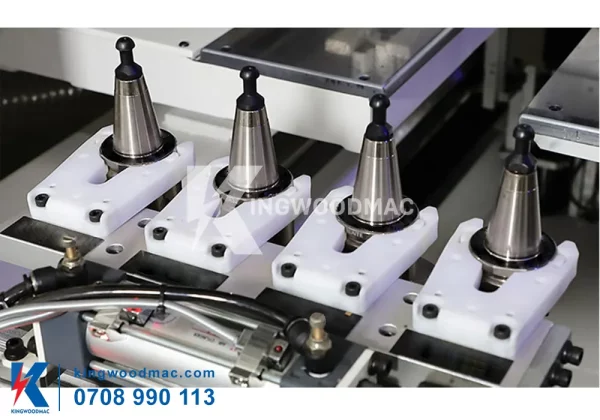 Khay chứa dao máy khoan CNC 6 mặt thay dao tự động | Kingwoodmac