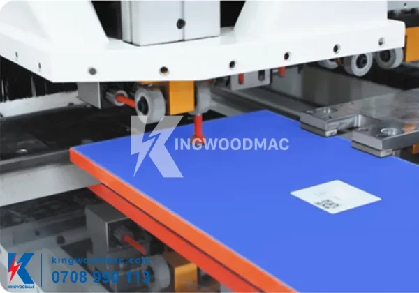 MÁY KHOAN 6 MẶT VÁN CNC - KW 612HZ Máy khoan 6 mặt ván cnc khoan dọc| Kingwoodmac