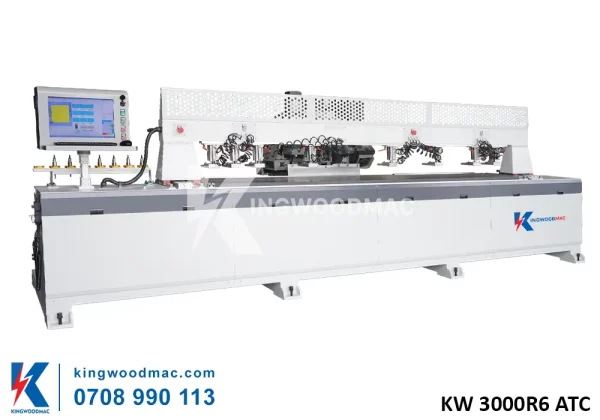 Máy khoan CNC đa năng 6 trong 1 - KW 3000R6 ATC | Kingwoodmac