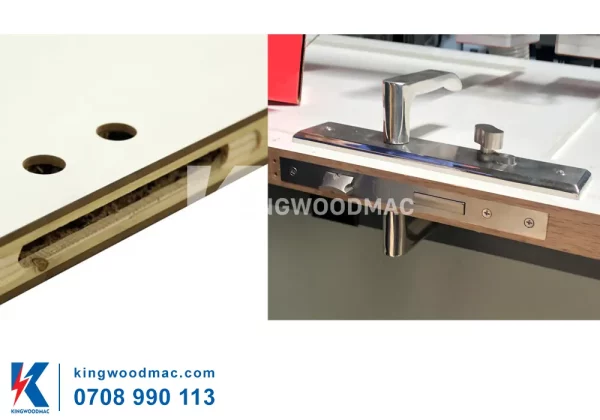 Sản phẩm máy khoan phay ổ khóa bản lề tay nắm cửa | Kingwoodmac
