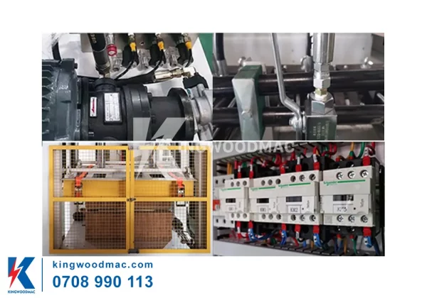 Các linh kiện máy ép cong cao tần 3D | Kingwoodmac