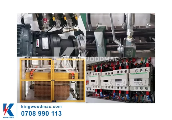 Các trang bị trên máy ép cong cao tần | Kingwoodmac