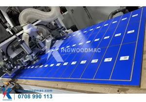 Chụp hút lấy phôi tự động máy phay cnc nesting full line 1 đầu tải nặng | Kingwoodmac