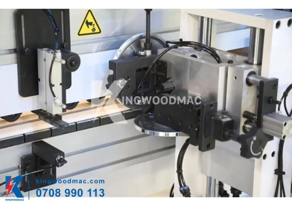 Cụm cạo keo máy dán cạnh thẳng tự động laser | Kingwoodmac