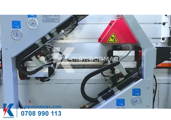 Cụm cắt đầu đuôi máy dán cạnh thẳng tự động laser | Kingwoodmac