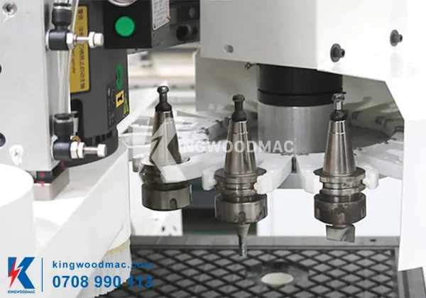 MÁY PHAY CNC NESTING FULL LINE 1 ĐẦU TẢI NẶNG – KWHH 812Z/KWHH 812 HZ Khay chứa dao dạng tròn máy phay cnc nesting full line 1 đầu tải nặng | Kingwoodmac