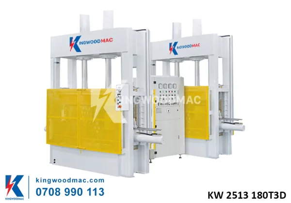 Máy ép cong cao tần 3D - KW 2513 180T3D | Kingwoodmac