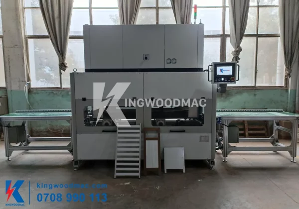 Máy ép khung cửa tự động cao tần | Kingwoodmac