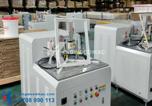 Máy ghép cao tần 1 góc - KW DI 3| Kingwoodmac