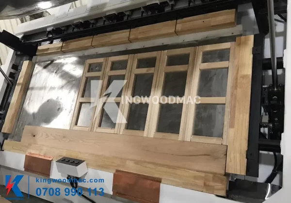 Máy ghép khung cao tần kiểu chữ A | Kingwoodmac