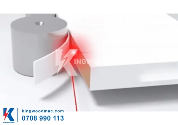 Máy dán cạnh thẳng tự động phát laser | Kingwoodmac