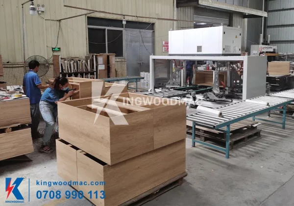 Sản phẩm máy ráp khung cabinet cao tần tự động | Kingwoodmac