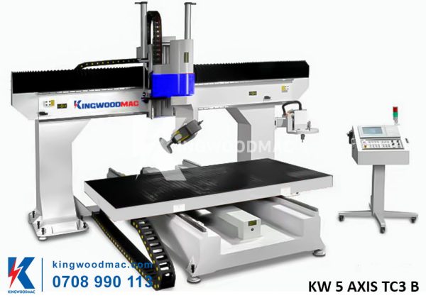 MÁY CNC TRUNG TÂM 3D 5 TRỤC THAY DAO TỰ ĐỘNG - KW 5 AXIS TC3 B