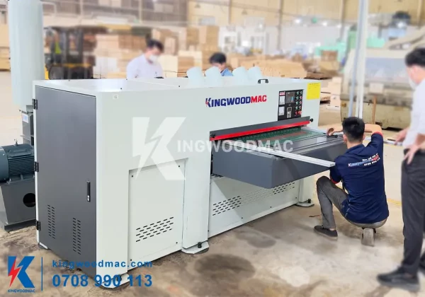 MÁY BÀO CUỐN KHỔ 1M3 TẢI NẶNG - WB 1300 TẠI XƯỞNG KHÁCH HÀNG