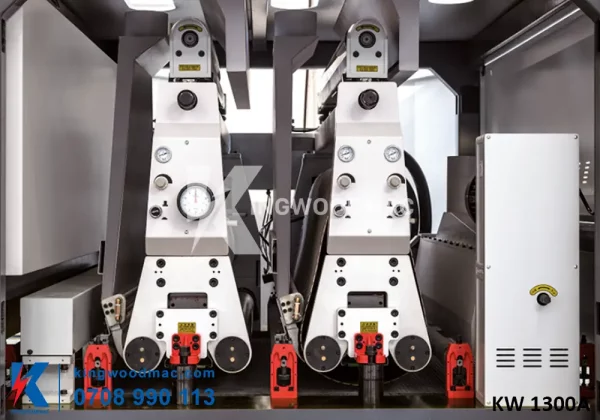 TRỤC MÁY CHÀ NHÁM THÙNG PIANO 3 TRỤC - KW 1300A