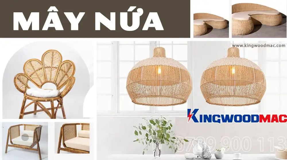Ứng Dụng Các Vật Liệu Mới Trong Sản Xuất Nội Ngoại Thất mây nứa