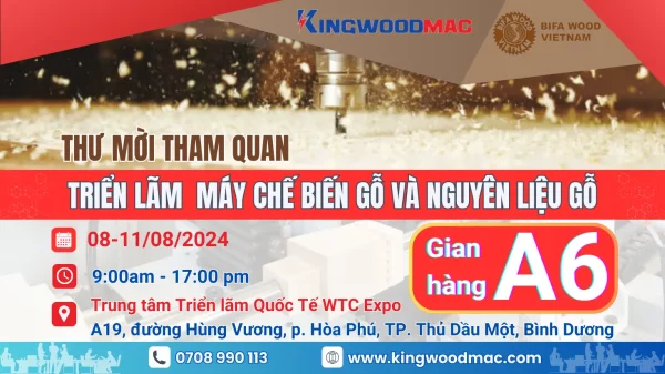 THƯ MỜI THAM QUAN TRIỂN LÃM BIFA WOOD 2024