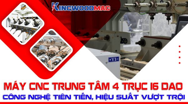 Máy CNC Trung Tâm 4 Trục 16 Dao: Công nghệ tiên tiến, hiệu suất vượt trội