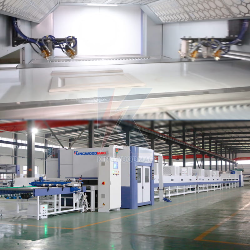 Dây chuyền phun sơn UV